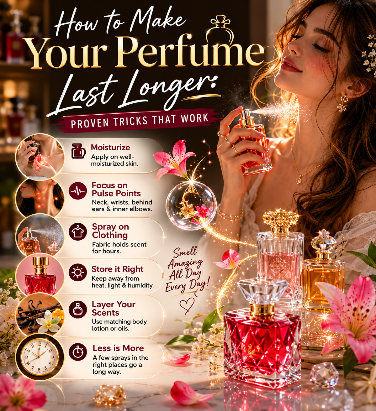 How to Make Your Perfume Last Longer: Proven Tricks That Work