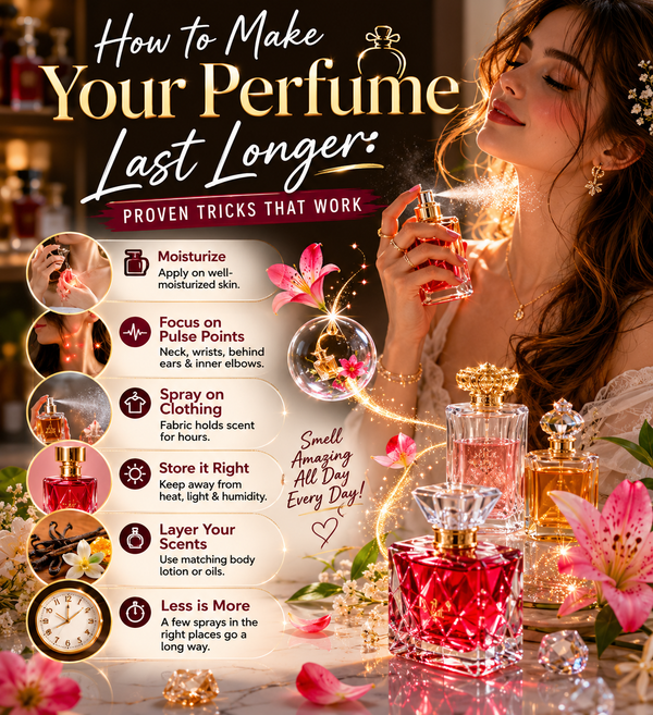 How to Make Your Perfume Last Longer: Proven Tricks That Work